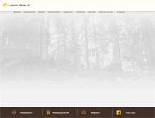 Tablet Screenshot of lundqvisttravaru.se